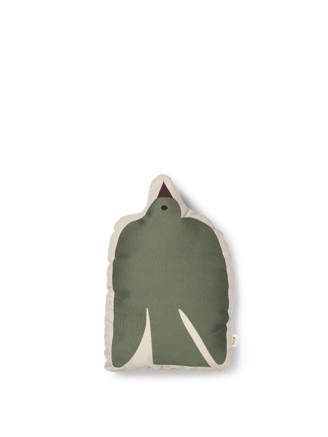 Swif Bird Kissen  in  Avocado Green präsentiert im Onlineshop von KAQTU Design AG. Deko Kissen ist von Ferm Living