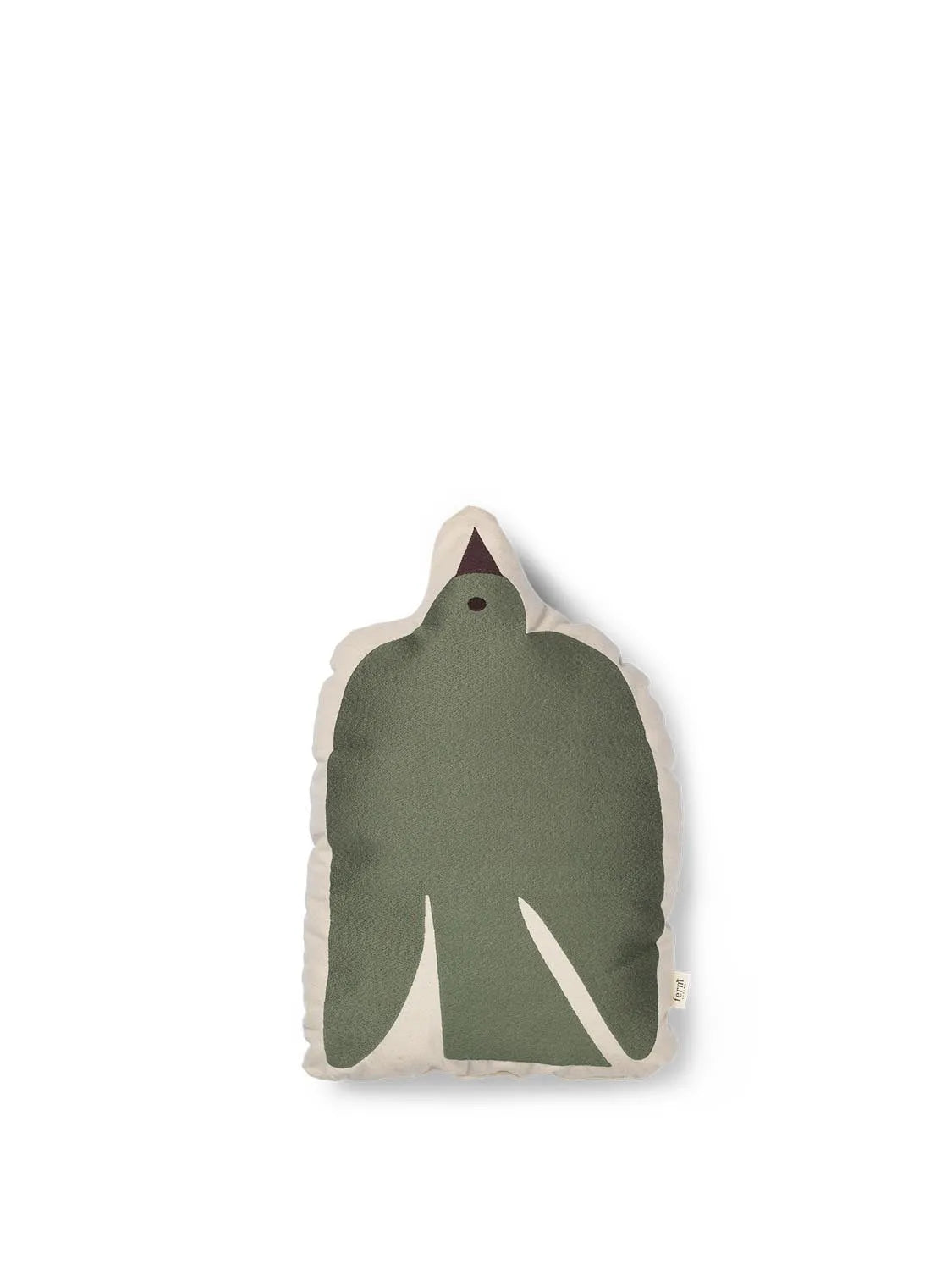 Swif Bird Kissen  in  Avocado Green präsentiert im Onlineshop von KAQTU Design AG. Deko Kissen ist von Ferm Living