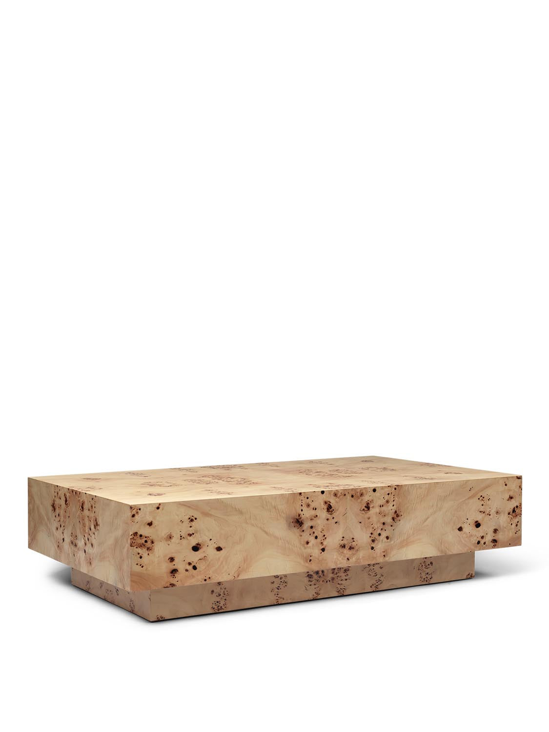 Burl Coffee Table  in  Natural präsentiert im Onlineshop von KAQTU Design AG. Beistelltisch ist von Ferm Living