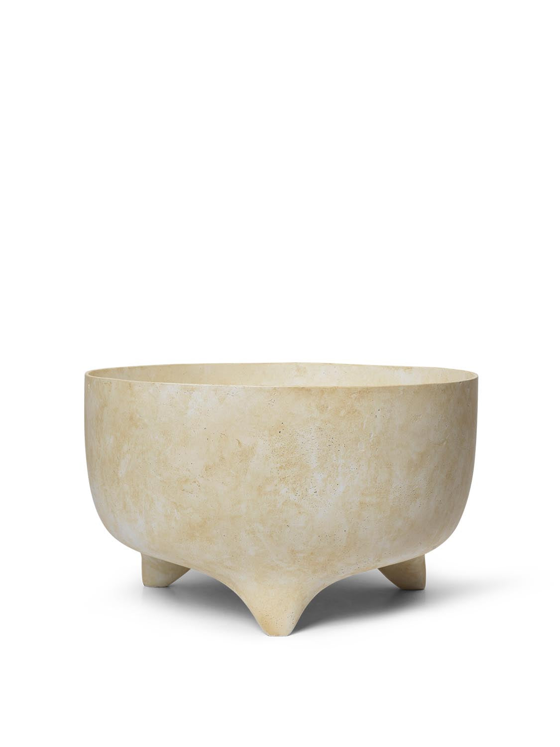 Evoke Pot H27  in  Warm Sand präsentiert im Onlineshop von KAQTU Design AG. Blumentopf ist von Ferm Living