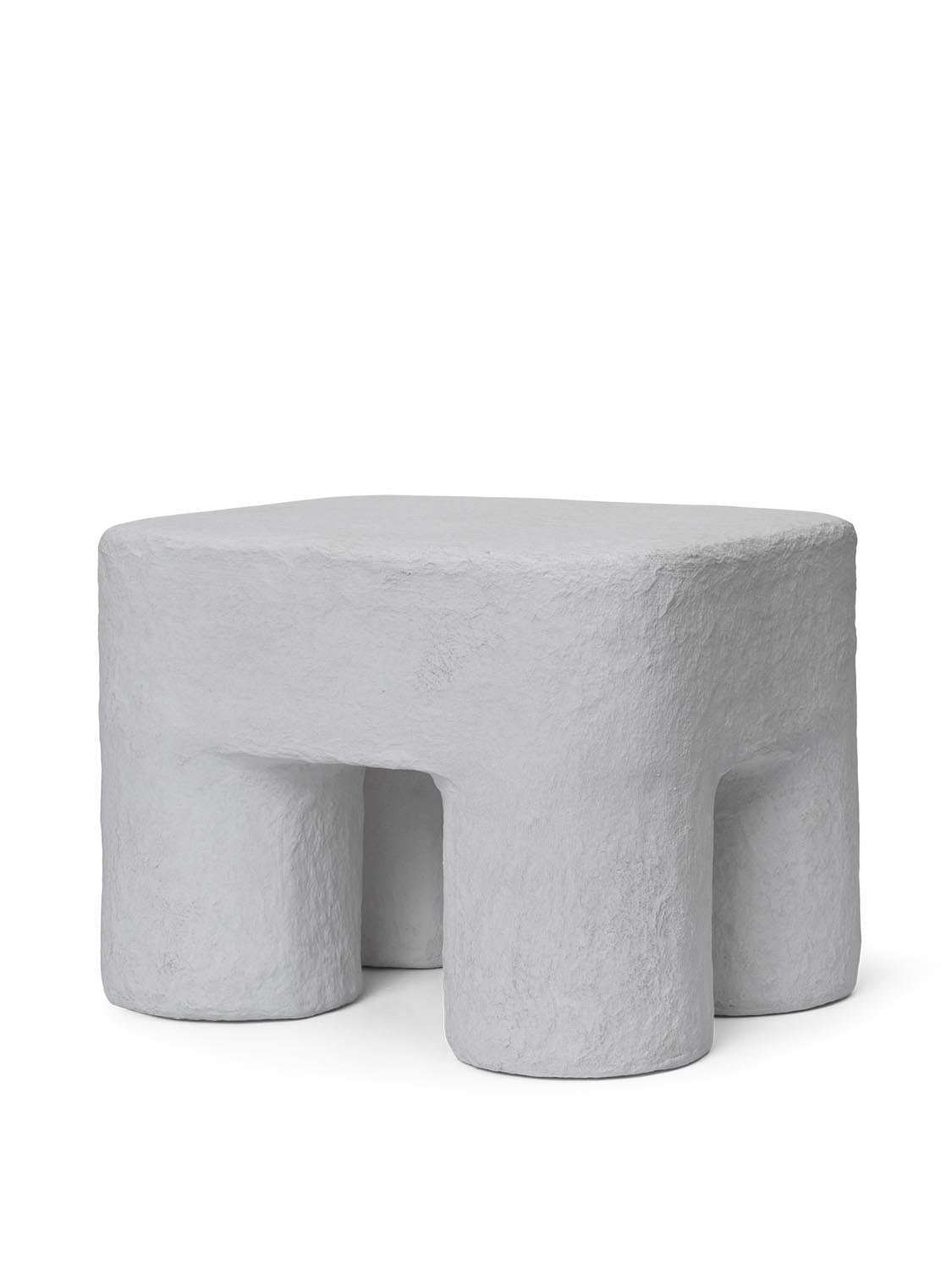 Podo Stool  in  White präsentiert im Onlineshop von KAQTU Design AG. Hocker ist von Ferm Living