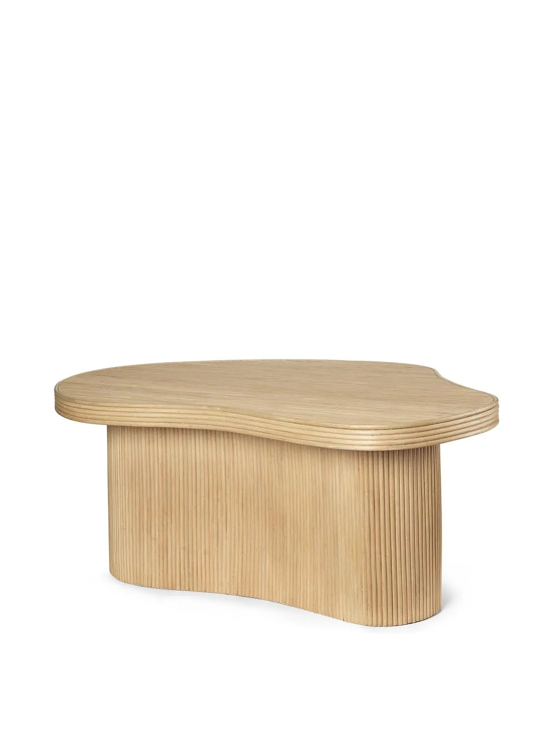 Isola Coffee Table  in  Natural präsentiert im Onlineshop von KAQTU Design AG. Beistelltisch ist von Ferm Living