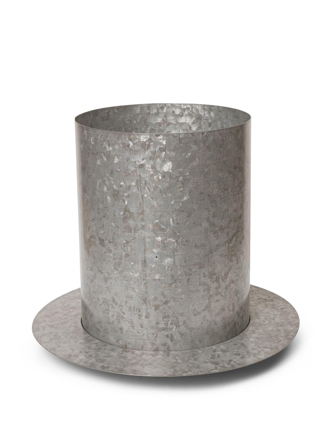 Auran Pot Large  in  Galvanized präsentiert im Onlineshop von KAQTU Design AG. Blumentopf ist von Ferm Living