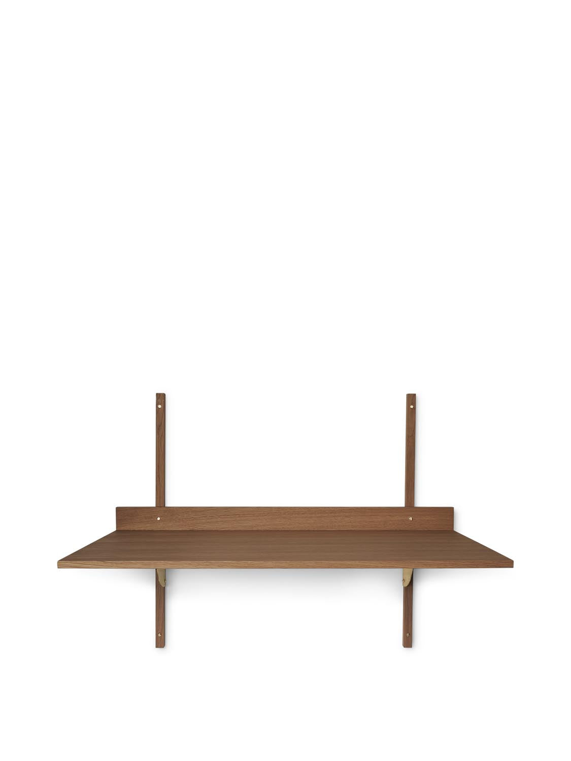 Sector Desk  in  Smoked Oak/Brass präsentiert im Onlineshop von KAQTU Design AG. Sekretär ist von Ferm Living