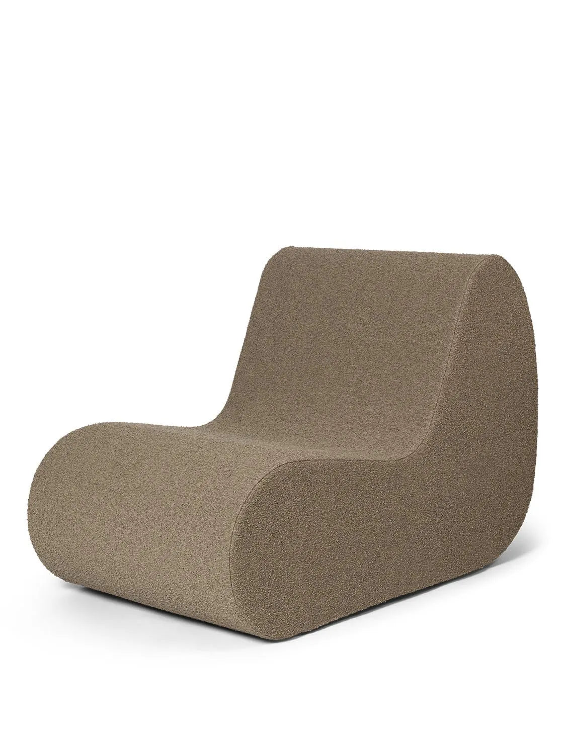 Rouli Center Module Pure Bouclé  in  Sand präsentiert im Onlineshop von KAQTU Design AG. Modulares Sofa ist von Ferm Living