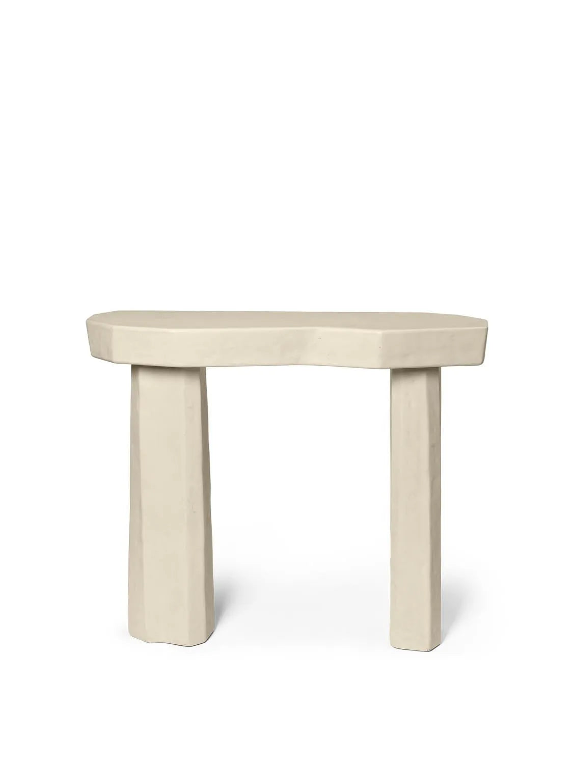 Staffa Console Table  in  Ivory präsentiert im Onlineshop von KAQTU Design AG. Beistelltisch ist von Ferm Living