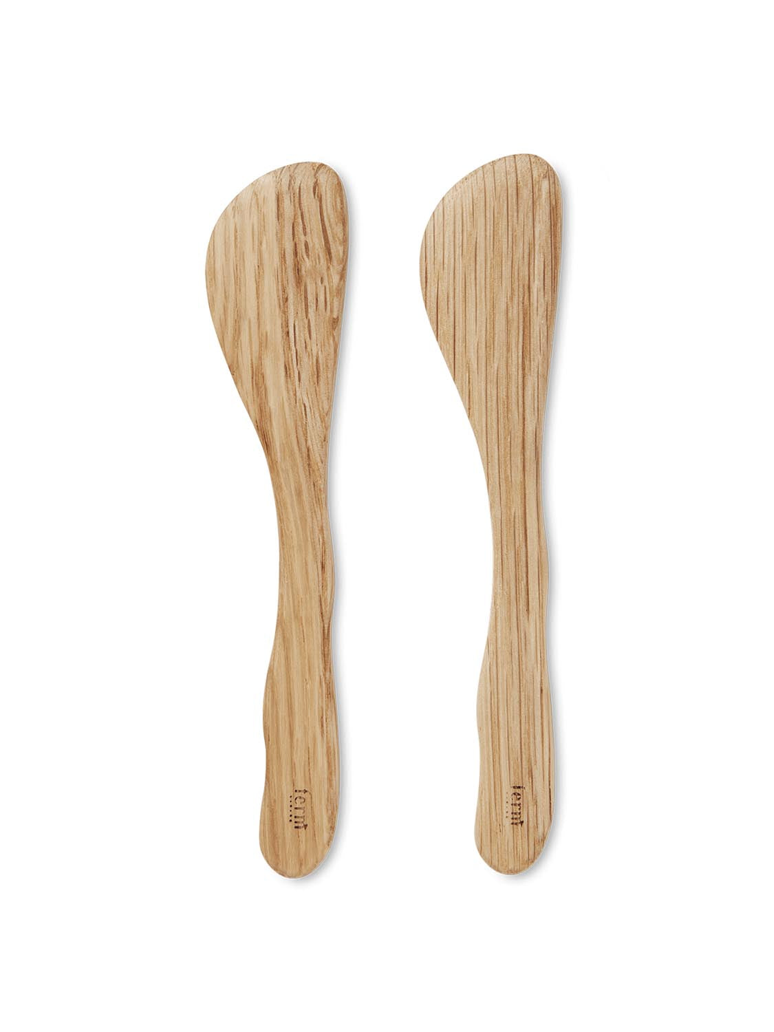 Cairn Butter Messer Set of 2  in  Oak präsentiert im Onlineshop von KAQTU Design AG. Küchenmesser ist von Ferm Living