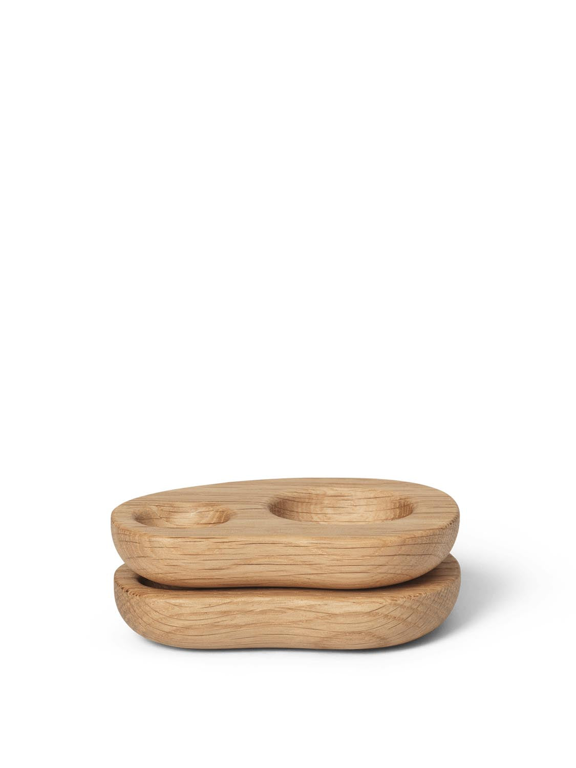Cairn Eierbecher-Set: Skandinavisches Design aus Eschenholz.