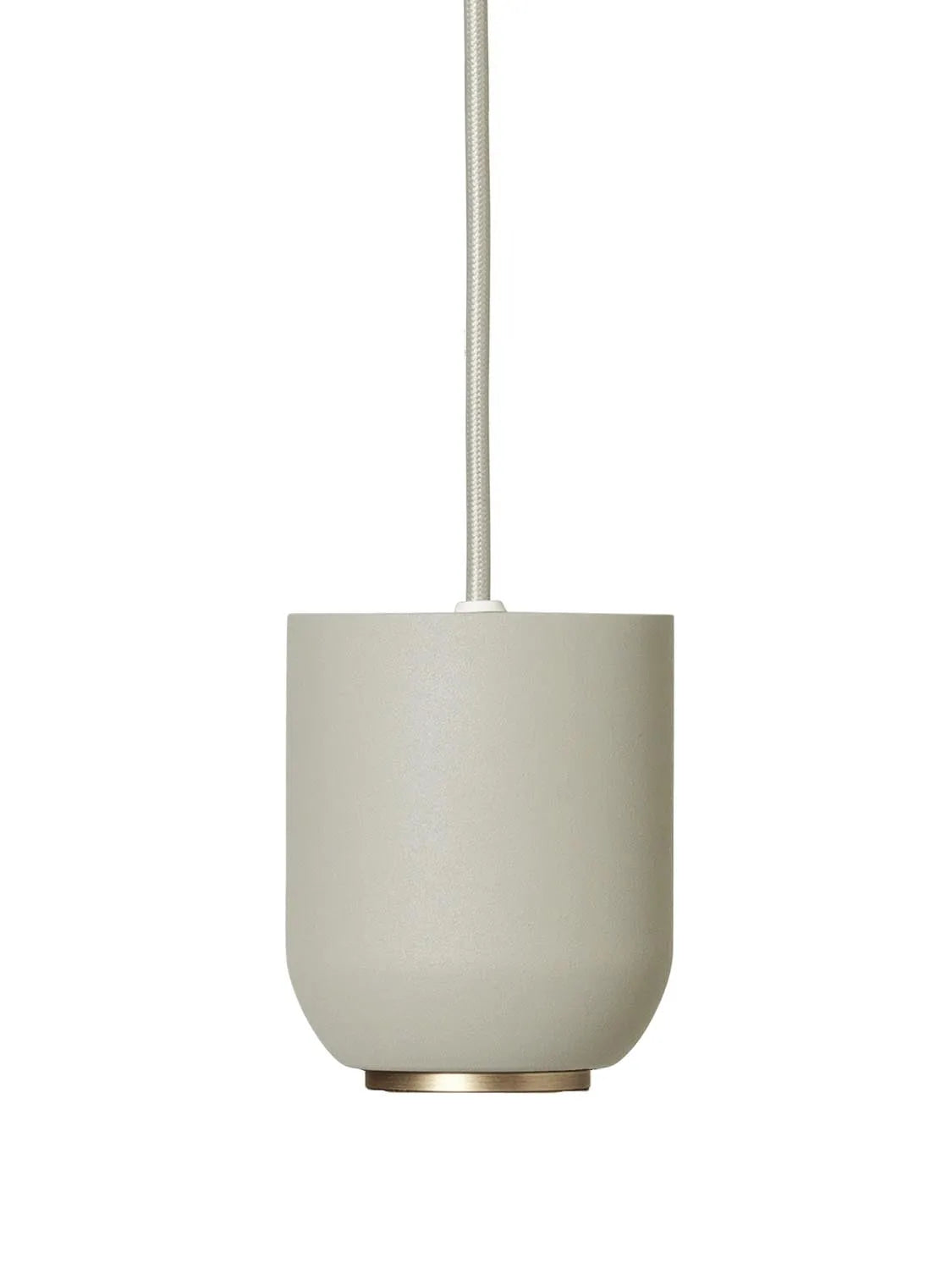 Collect Pendant Bell in LightGrey präsentiert im Onlineshop von KAQTU Design AG. Pendelleuchte ist von Ferm Living