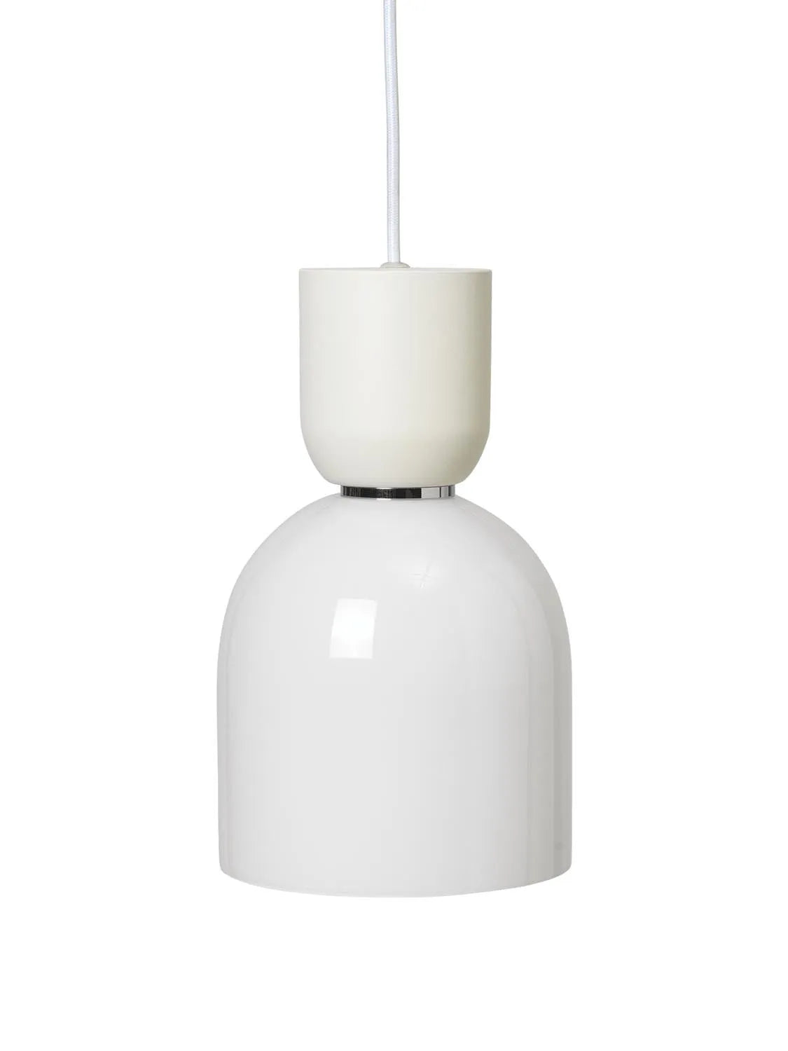 Collect Pendant Bell in White präsentiert im Onlineshop von KAQTU Design AG. Pendelleuchte ist von Ferm Living