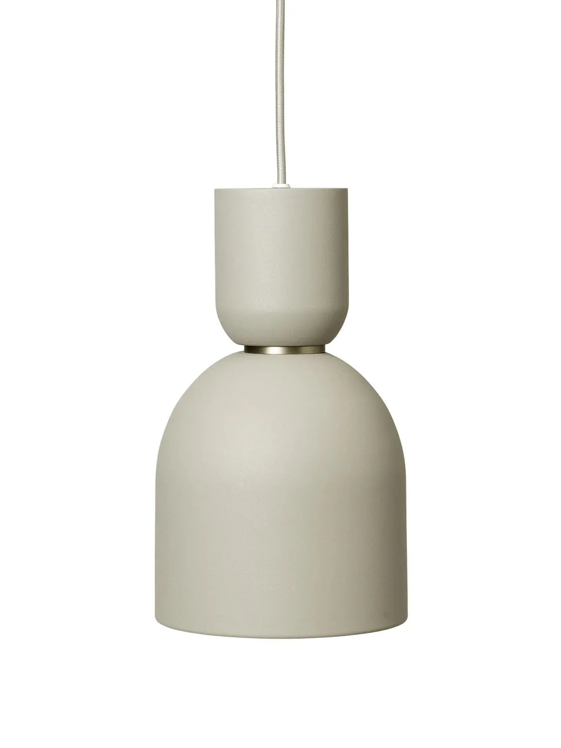 Collect Bell Shade  in LightGrey präsentiert im Onlineshop von KAQTU Design AG. Lampenschirm ist von Ferm Living