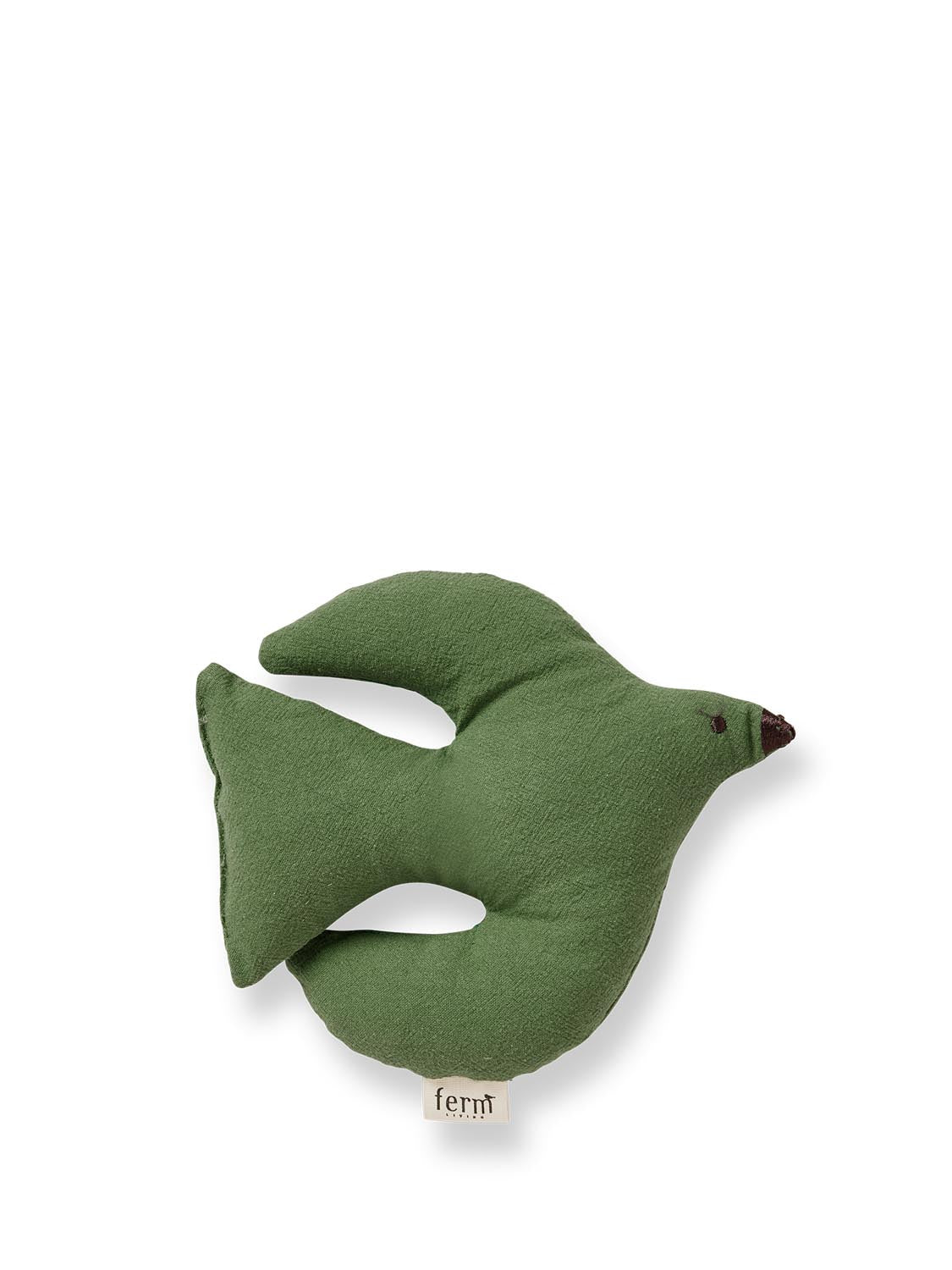 Swif Bird Soft Toy  in  Artichoke Green präsentiert im Onlineshop von KAQTU Design AG. Objekte Kids ist von Ferm Living