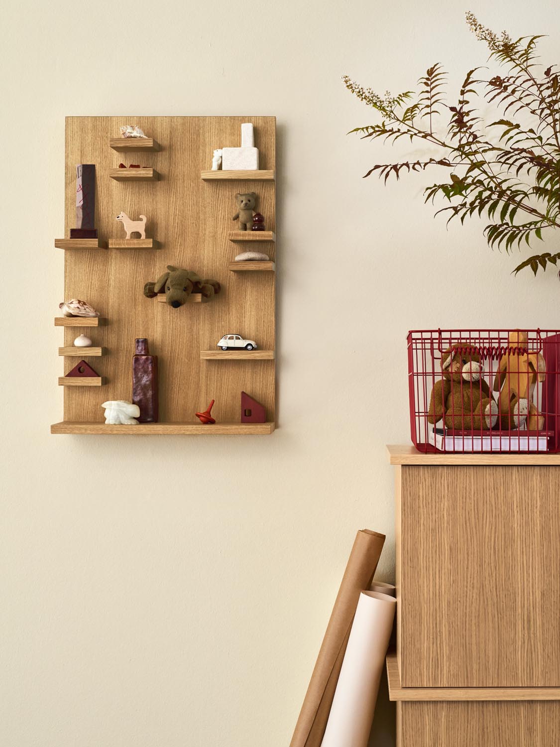Cala Körbe von Ferm Living: Elegante, platzsparende Aufbewahrung.