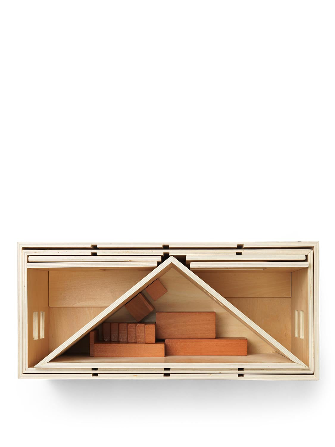 Toro stapelbar House  in  Natural präsentiert im Onlineshop von KAQTU Design AG. Objekte Kids ist von Ferm Living