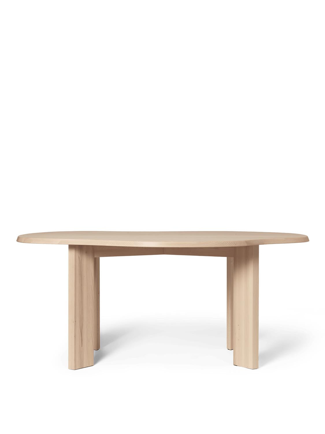 Tarn Desk  in  White Oiled Beech präsentiert im Onlineshop von KAQTU Design AG. Schreibtisch ist von Ferm Living