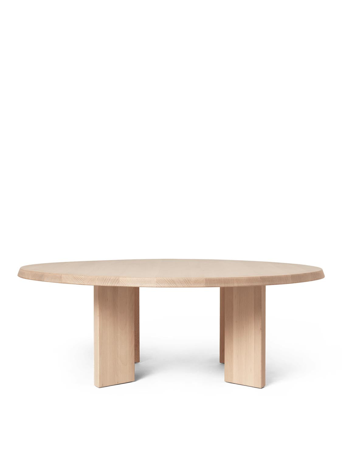 Tarn Coffee Table  in  White Oiled Beech präsentiert im Onlineshop von KAQTU Design AG. Beistelltisch ist von Ferm Living