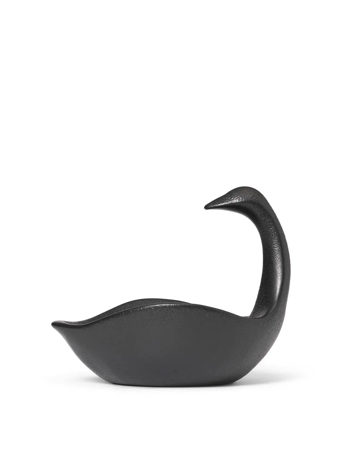 Elegante Swan Centrepiece von Ferm Living: Glaskeramik, modernes Design, vielseitig für Obst, Snacks, Blumen. Perfekt für Esstisch.