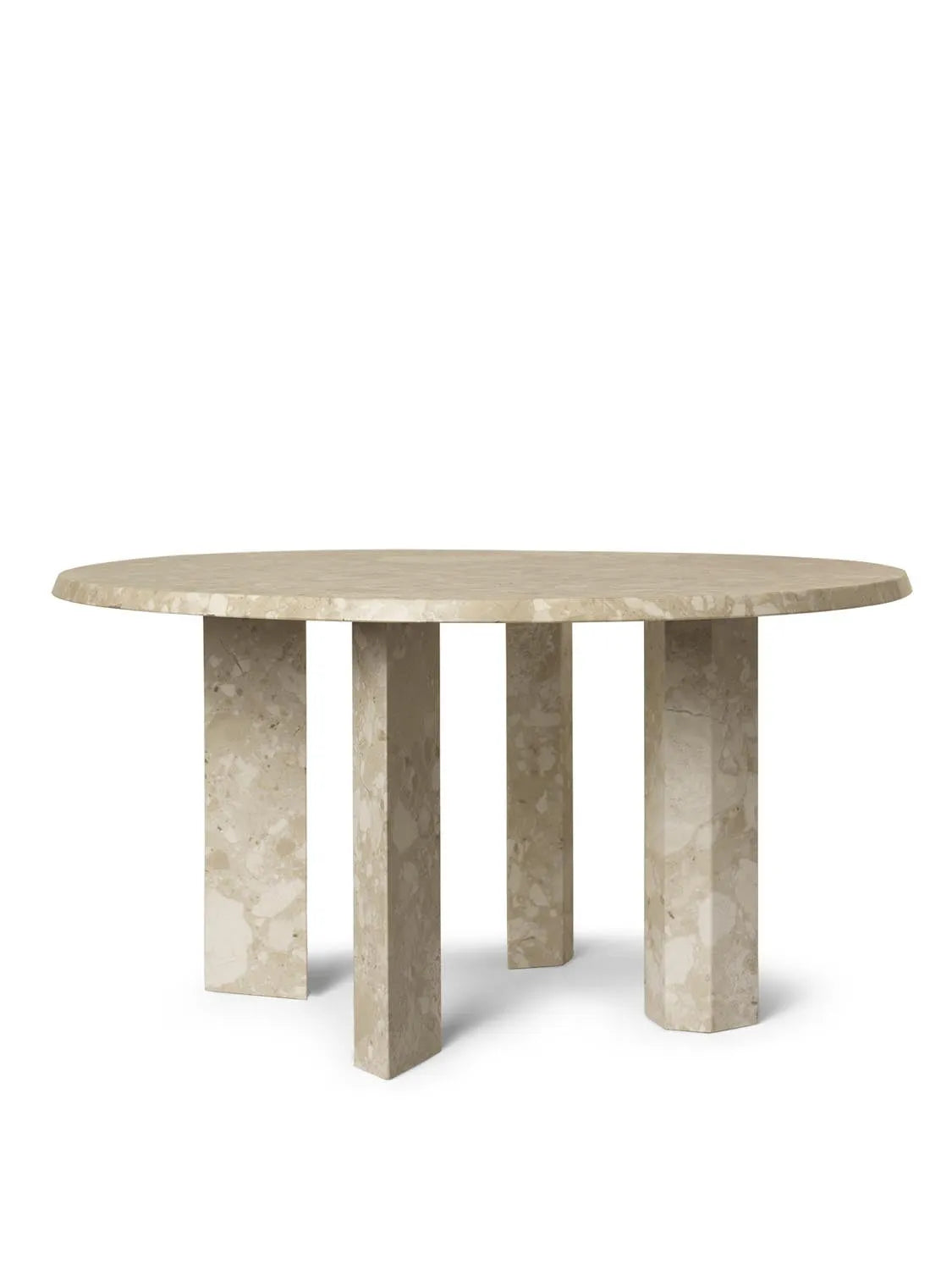 Taula Coffee Table  in  Sand präsentiert im Onlineshop von KAQTU Design AG. Beistelltisch ist von Ferm Living