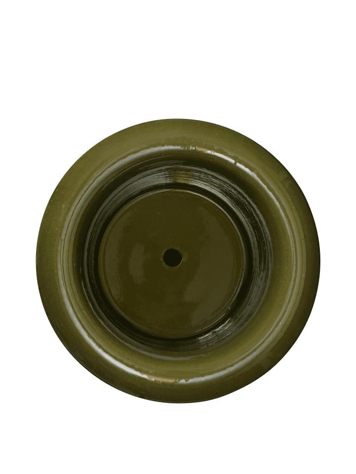 Rollo Pflanzentopf in Moosgrün präsentiert im Onlineshop von KAQTU Design AG. Pflanzentopf Outdoor ist von Ferm Living