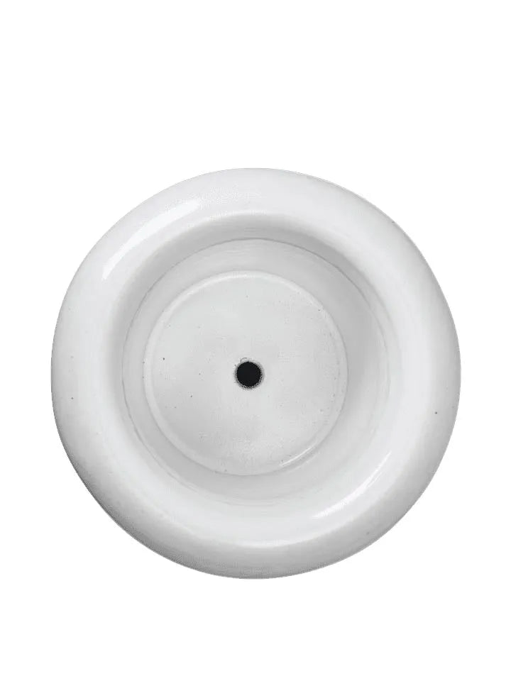 Rollo Pflanzentopf in Weiss präsentiert im Onlineshop von KAQTU Design AG. Pflanzentopf Outdoor ist von Ferm Living
