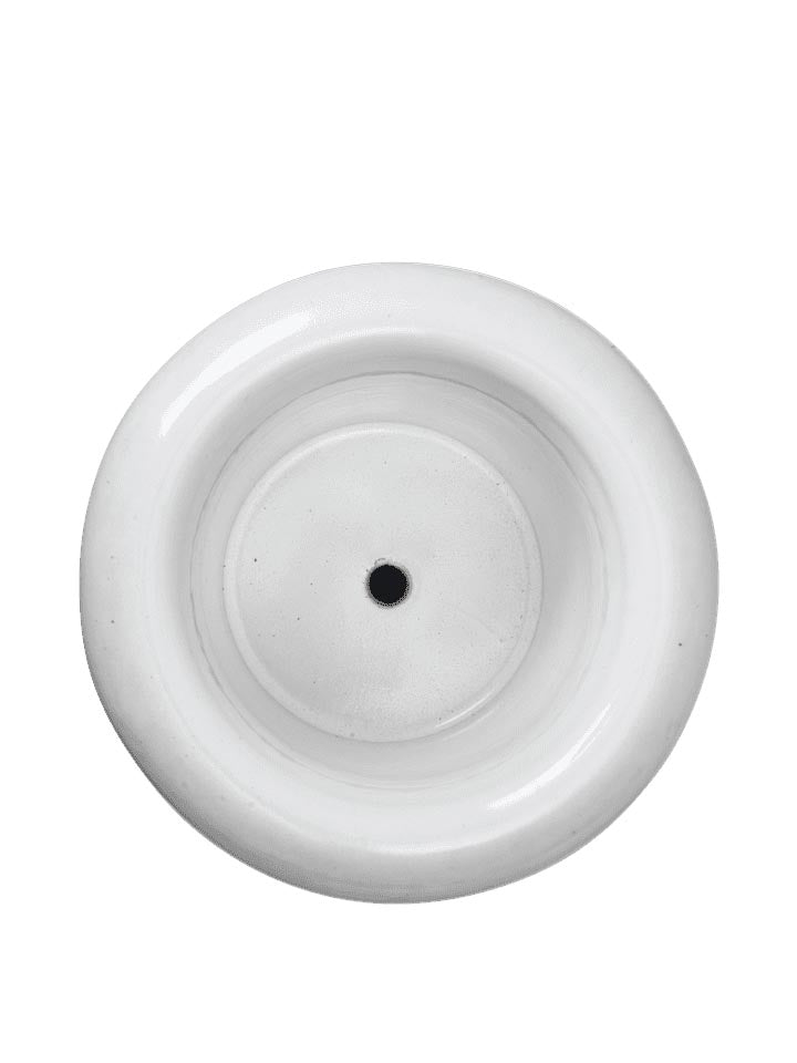 Rollo Pflanzentopf in Weiss präsentiert im Onlineshop von KAQTU Design AG. Pflanzentopf Outdoor ist von Ferm Living