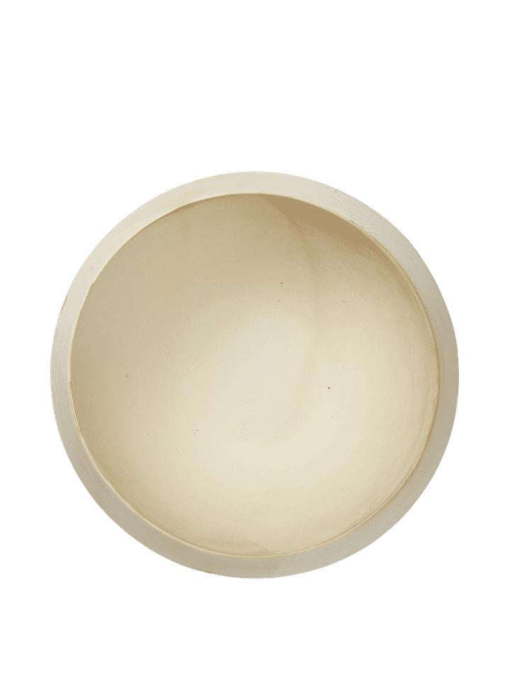 Erena Servierschale Ø32 in Sahne präsentiert im Onlineshop von KAQTU Design AG. Platte ist von Ferm Living