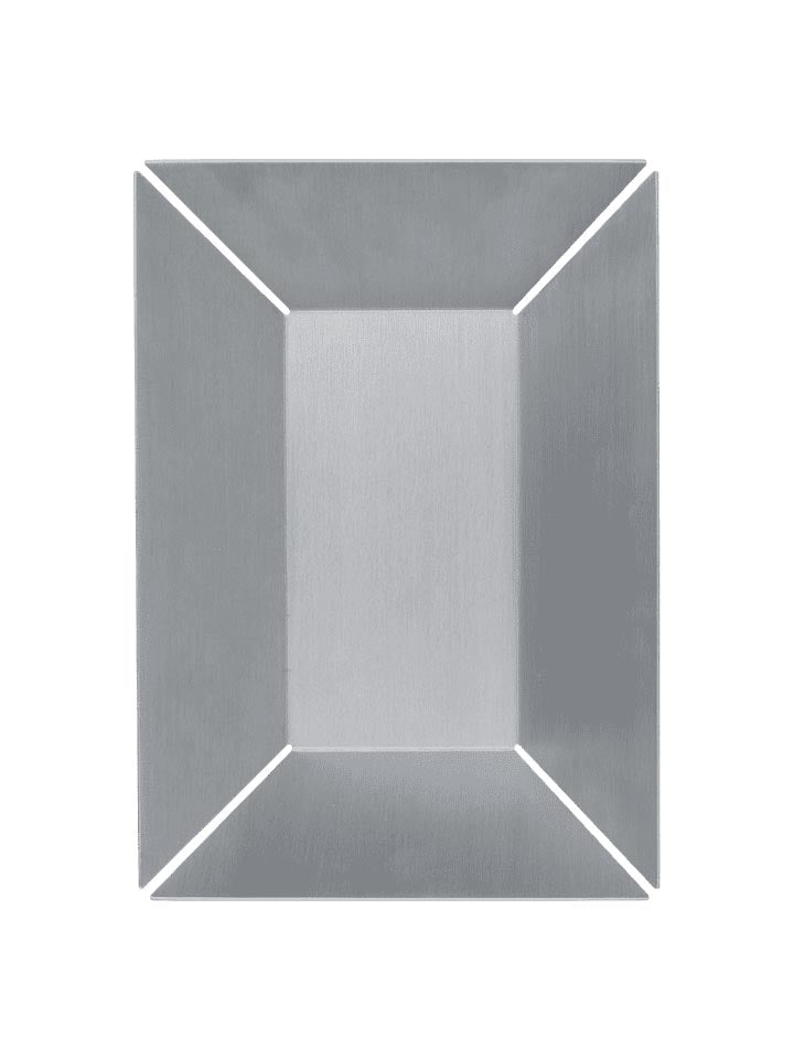 Press High Schale in Aluminium präsentiert im Onlineshop von KAQTU Design AG. Schale ist von Ferm Living