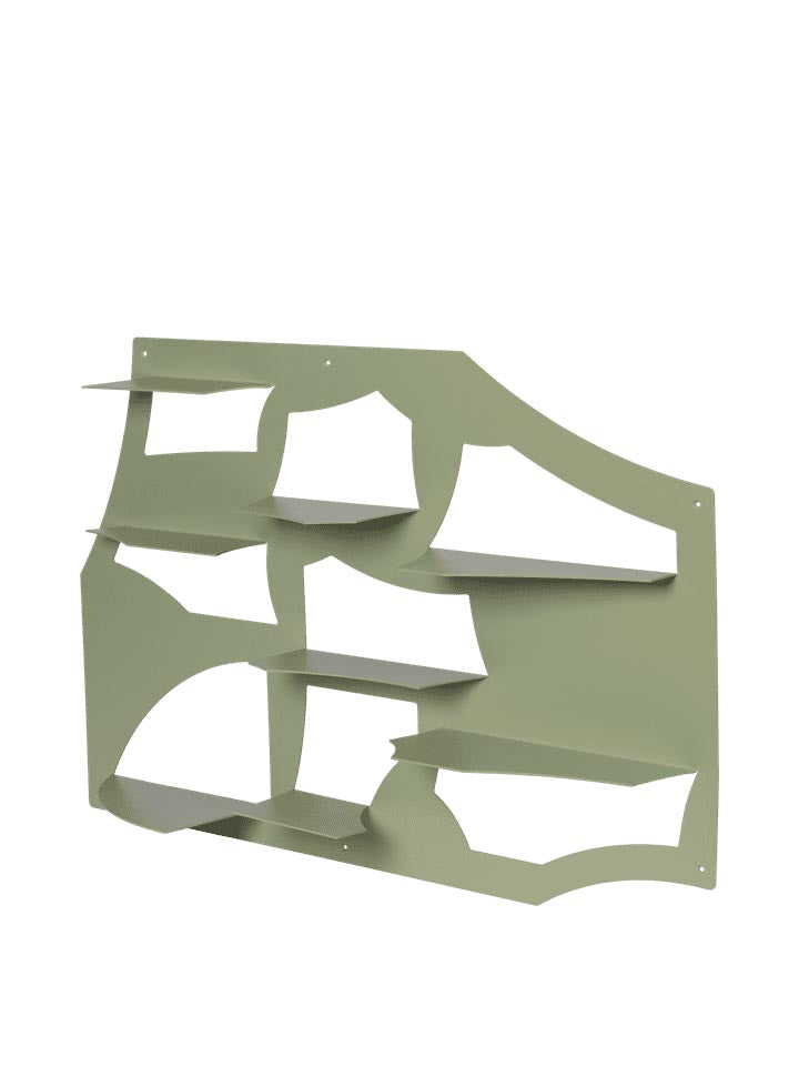 Leta Regal  in Teegrün präsentiert im Onlineshop von KAQTU Design AG. Wandregal ist von Ferm Living