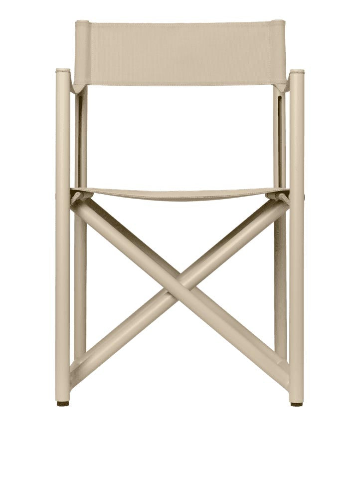 Voya Klappstuhl in Kaschmir präsentiert im Onlineshop von KAQTU Design AG. Gartenstuhl mit Armlehnen ist von Ferm Living