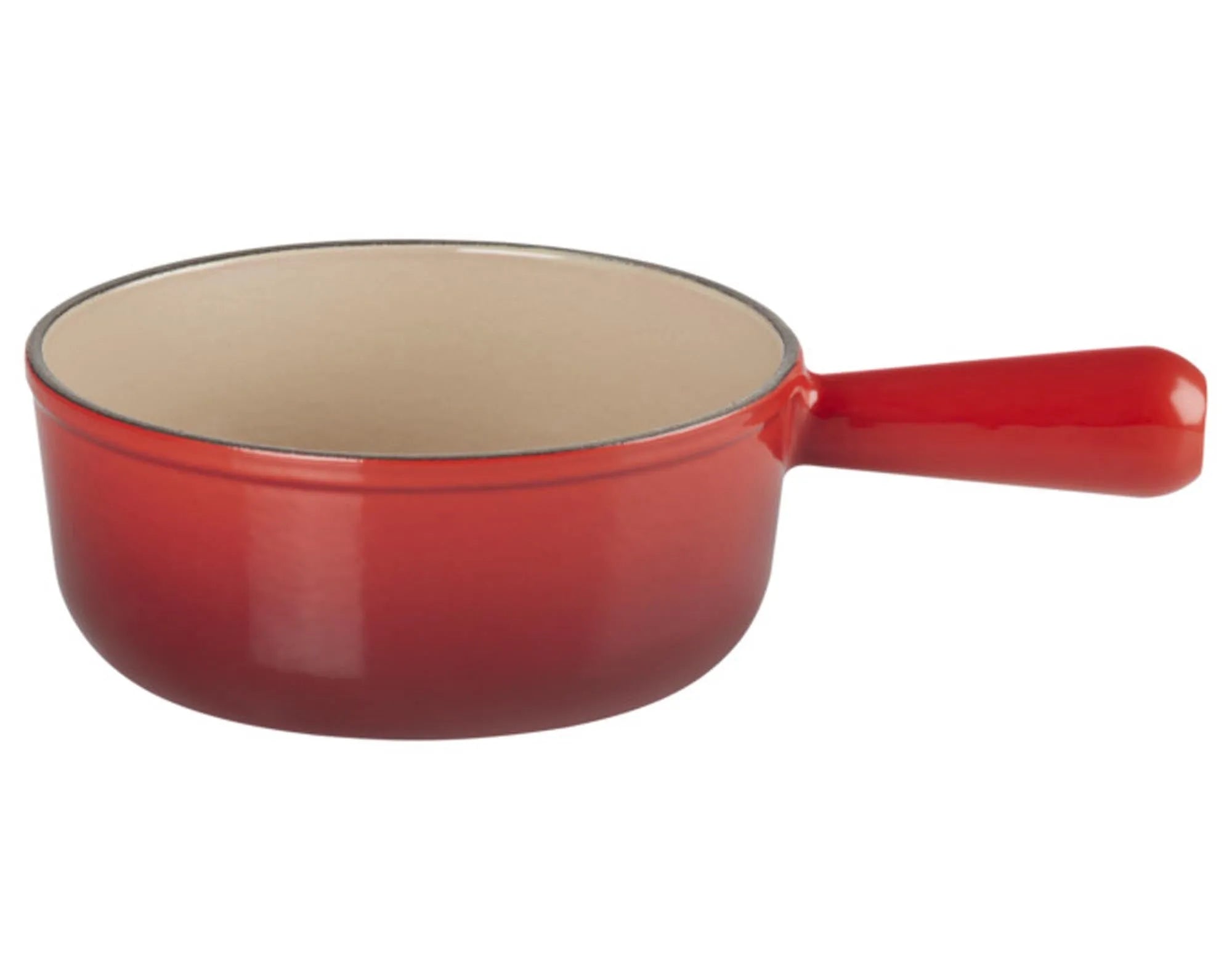 Fonduecaquelon ø 16 cm in Kirschrot präsentiert im Onlineshop von KAQTU Design AG. Fondue/Raclette ist von LE CREUSET