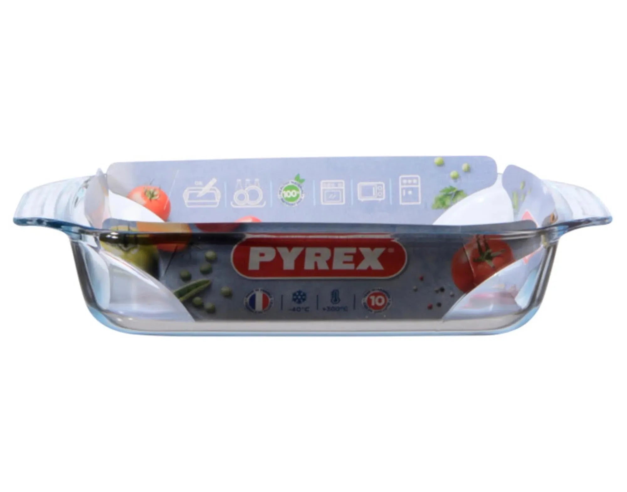 Bräter ohne Deckel Glas 35x23 cm in  präsentiert im Onlineshop von KAQTU Design AG. Topf ist von PYREX