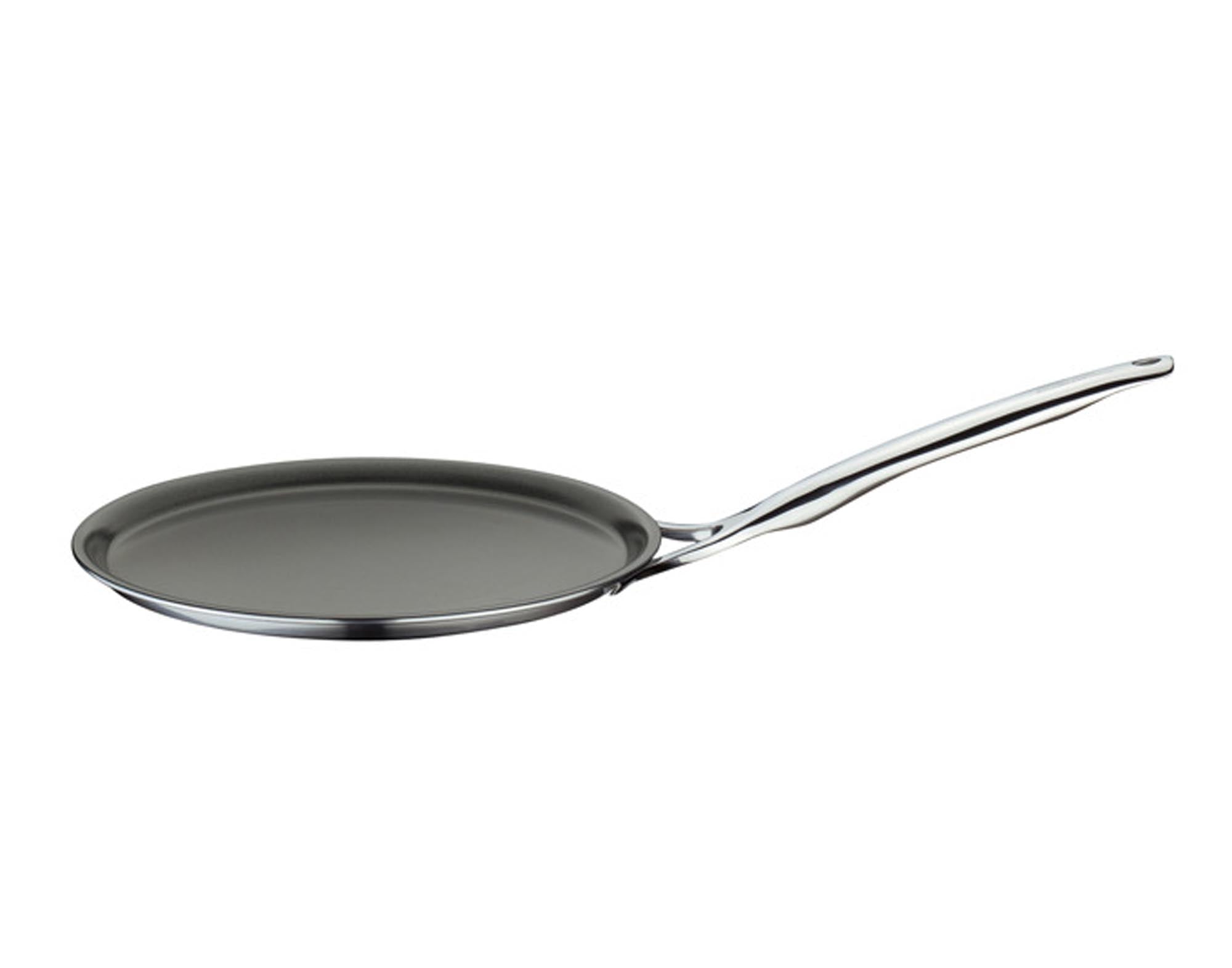 Entdecken Sie die SPRING Crêpepfanne Vulcano ø 28 cm mit antihaftbeschichteter Oberfläche für perfekte Crêpes. Ideal für alle Herdarten!