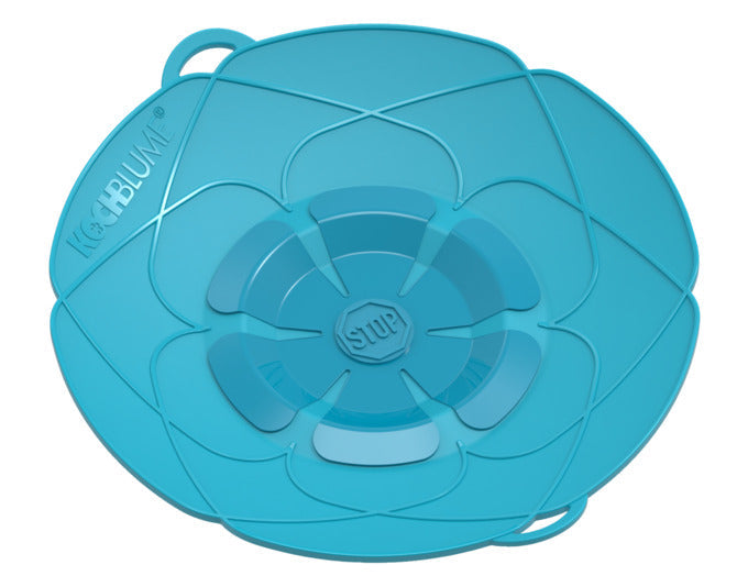 KOCHBLUME Deckel L ø 29 cm türkis in  präsentiert im Onlineshop von KAQTU Design AG. Topf ist von KOCHBLUME