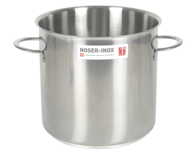 NOSER Kochtopf hoch ohne Deckel Standard Inox 7.5 Liter ø 22 cm in  präsentiert im Onlineshop von KAQTU Design AG. Topf ist von NOSER-INOX