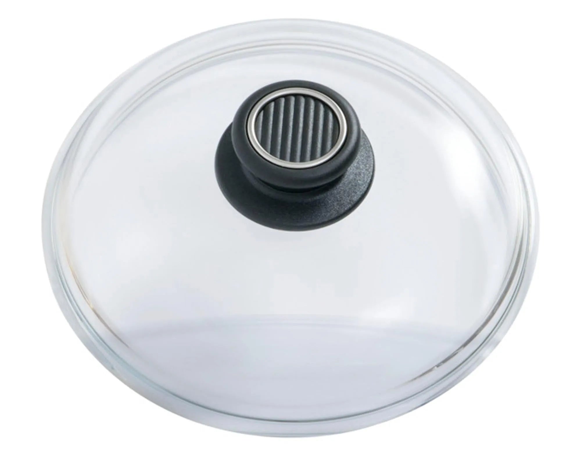 Der Glasdeckel Pyrex ø 20 cm von GASTROLUX: hitzebeständig, funktional, spülmaschinenfest, ideal für Töpfe und Pfannen.