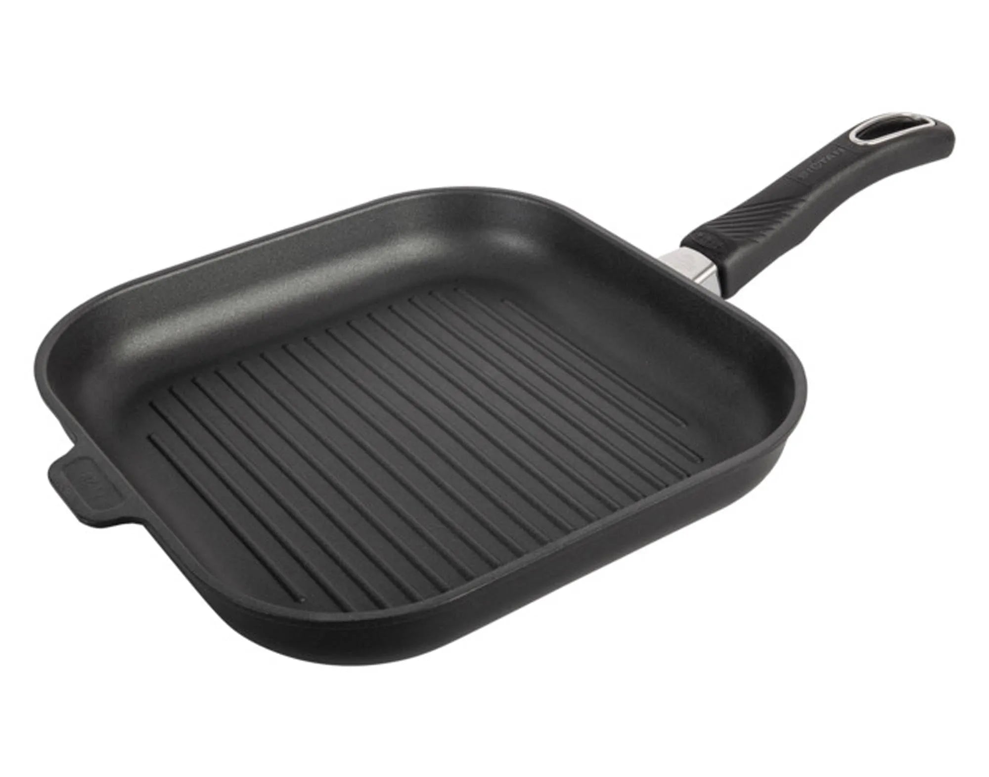 Grillpfanne Biotan Induktion 28x28 cm von GASTROLUX: Antihaft, umweltfreundlich, perfekte Wärmeleitung, ideal für Induktionsherde.