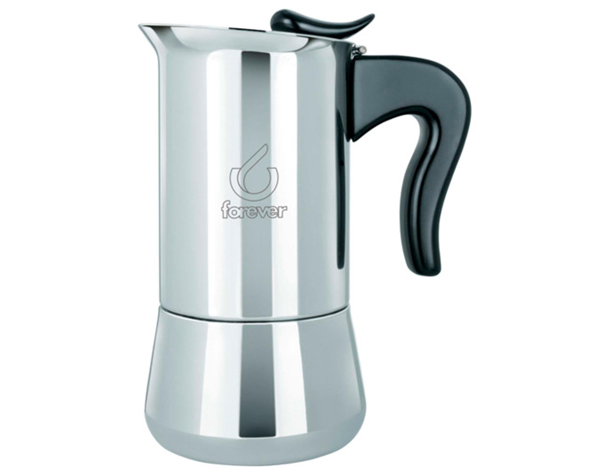 Entdecken Sie den FOREVER Kaffeezubereiter Woody Prestige für 6 Tassen. Hochwertiges Holz, Edelstahl, innovative Filtertechnologie für volles Aroma.