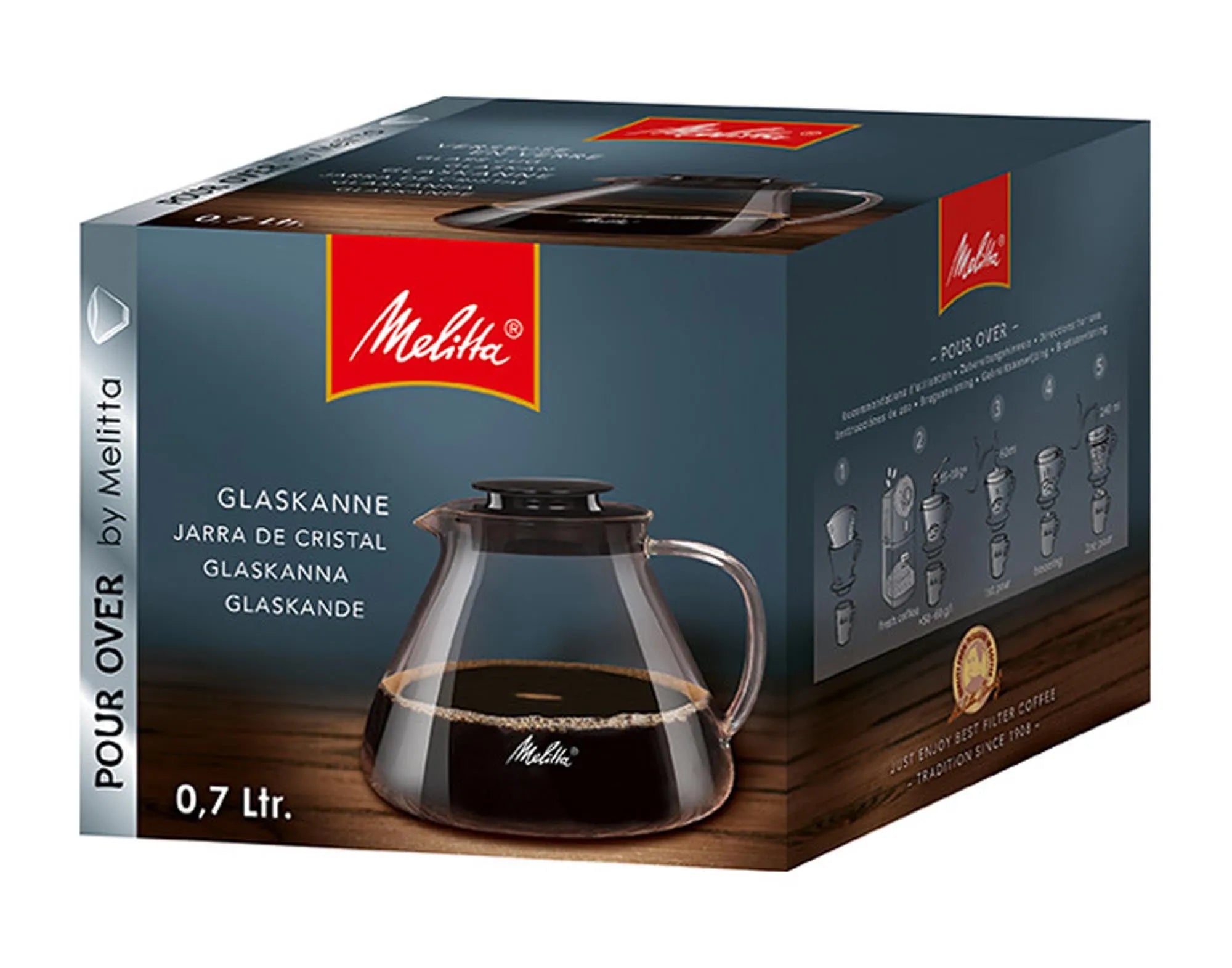 Glaskrug 700 ml in  präsentiert im Onlineshop von KAQTU Design AG. Kanne ist von MELITTA