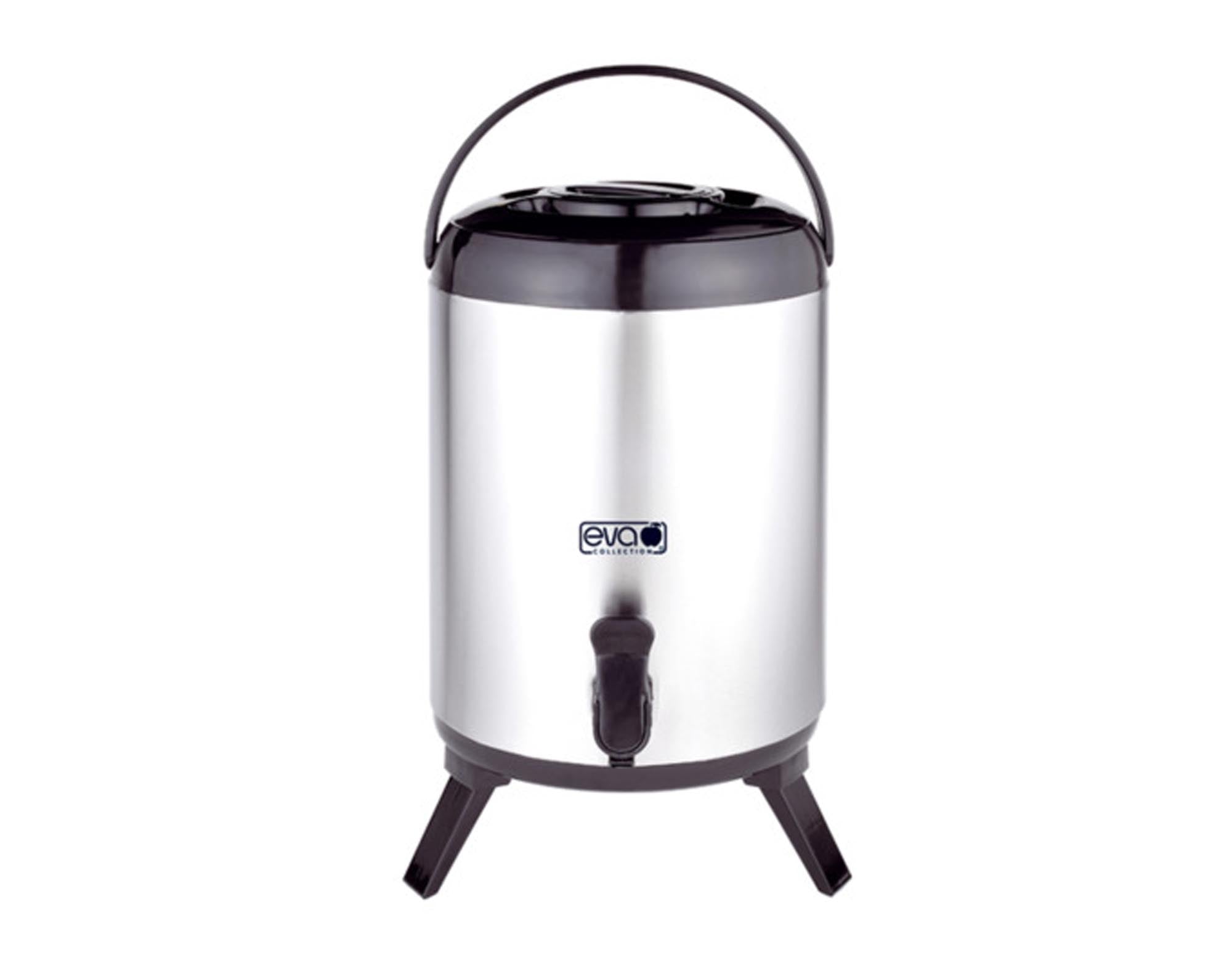 Getränkespender Inox 9.5 l in  präsentiert im Onlineshop von KAQTU Design AG. Küchenhelfer ist von EVA BLACK