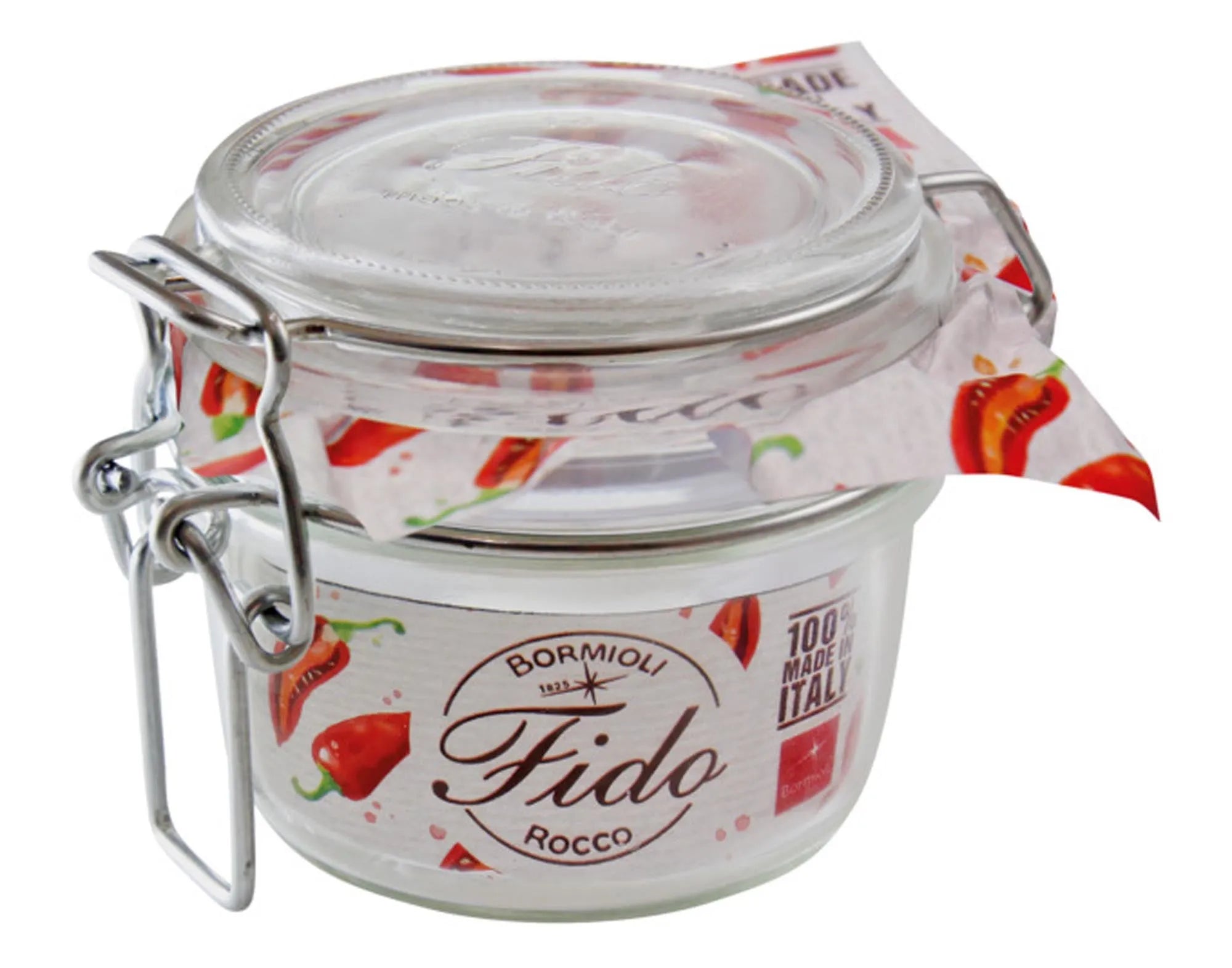 Das Fido 125 ml Glas von EINKOCHWELT: robust, stilvoll, luftdicht, ideal für Marmeladen & Chutneys. Perfekt für kleine Portionen.