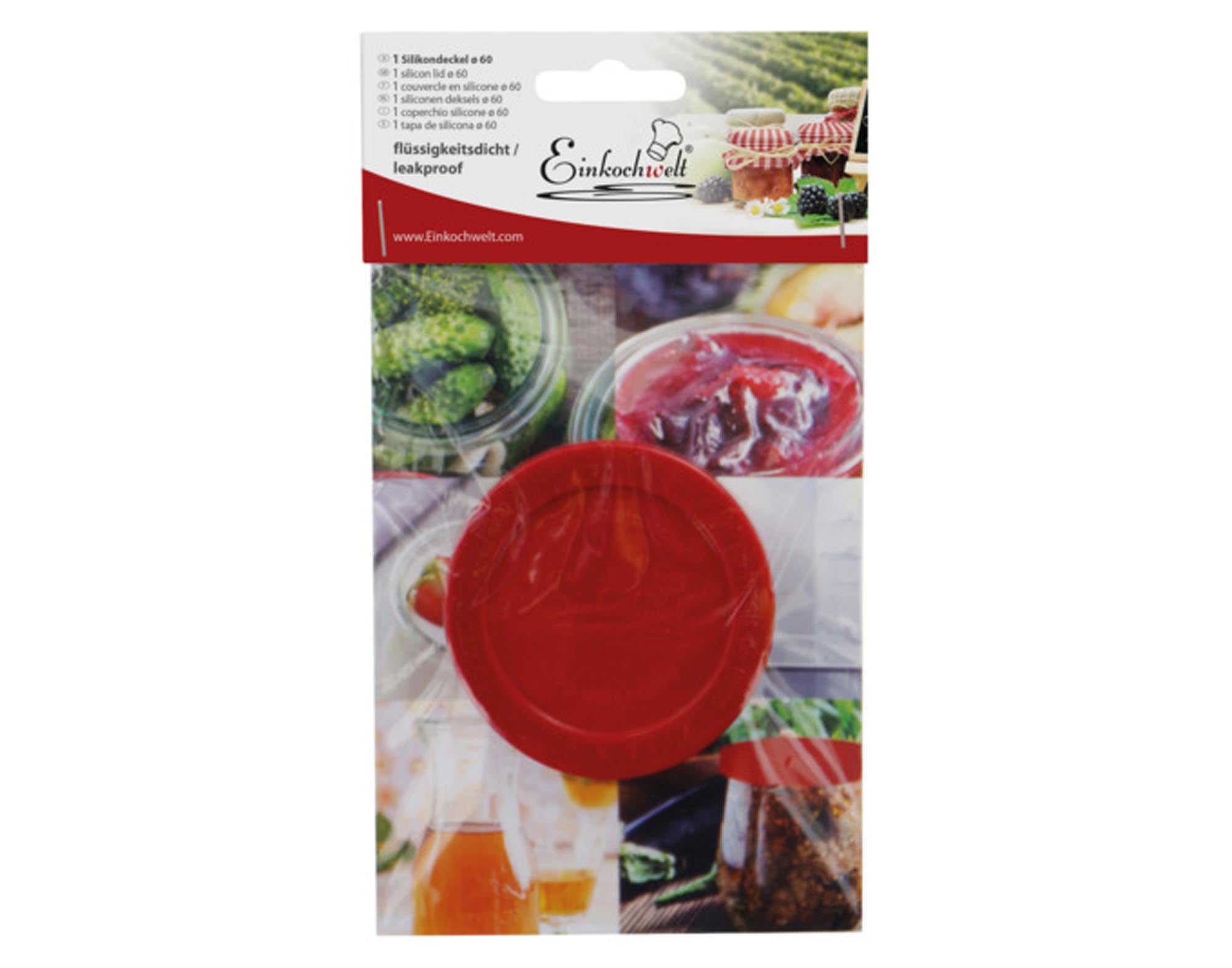 WECK Frischhaltedeckel Silikon ø 80 mm in  präsentiert im Onlineshop von KAQTU Design AG. Küchenhelfer ist von WECK