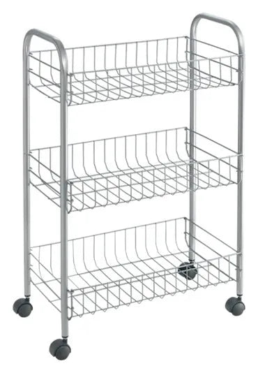 METALTEX Allzweckwagen Lugano schilber in  präsentiert im Onlineshop von KAQTU Design AG. Servierwagen ist von METALTEX