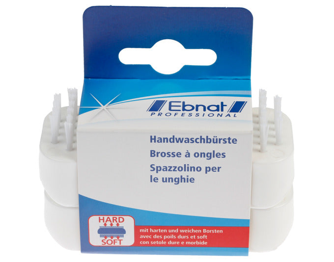 EBNAT Handwaschbürste Kunststoff 2 Stück weiss in  präsentiert im Onlineshop von KAQTU Design AG. Abwasch ist von EBNAT