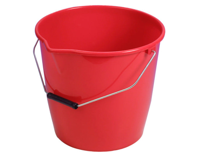 EBNAT Eimer rund mit Ausguss rot 12 Liter in  präsentiert im Onlineshop von KAQTU Design AG. Haushaltshilfen ist von EBNAT