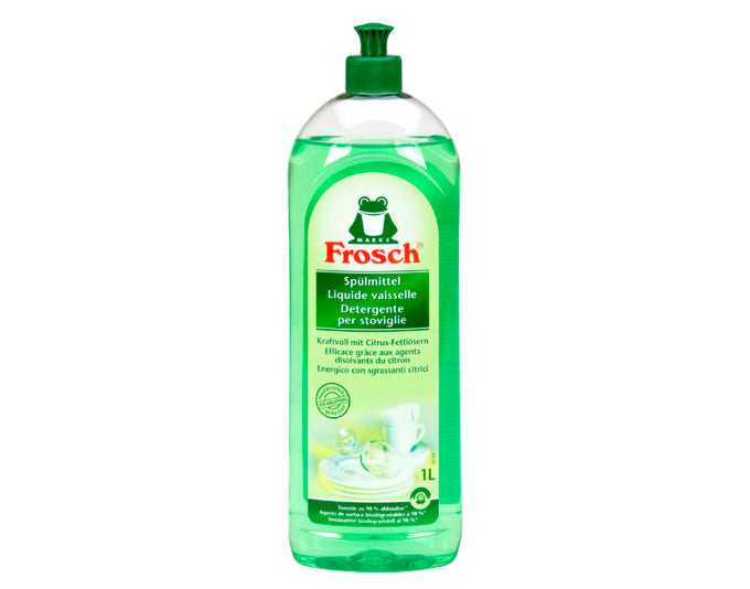 FROSCH Abwaschmittel 1 l in  präsentiert im Onlineshop von KAQTU Design AG. Reinigungsmittel ist von FROSCH