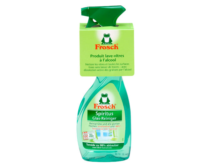 FROSCH Glasreiniger Spiritus 0.5 l in  präsentiert im Onlineshop von KAQTU Design AG. Reinigungsmittel ist von FROSCH