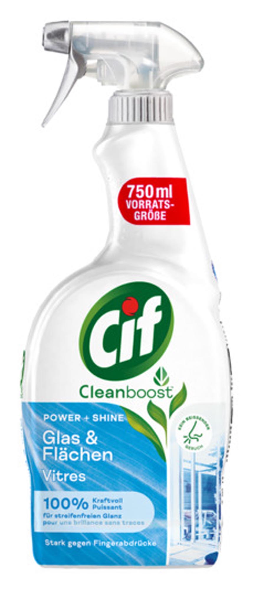 CIF Fensterreinigungsmittel Power & Shine 750 ml in  präsentiert im Onlineshop von KAQTU Design AG. Reinigungsmittel ist von CIF