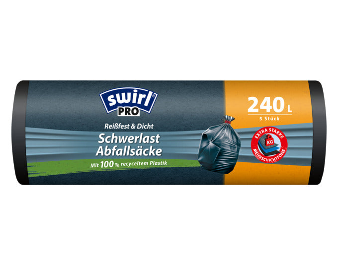 SWIRL Abfallsäcke 240 l in  präsentiert im Onlineshop von KAQTU Design AG. Reinigung & Wäsche ist von SWIRL