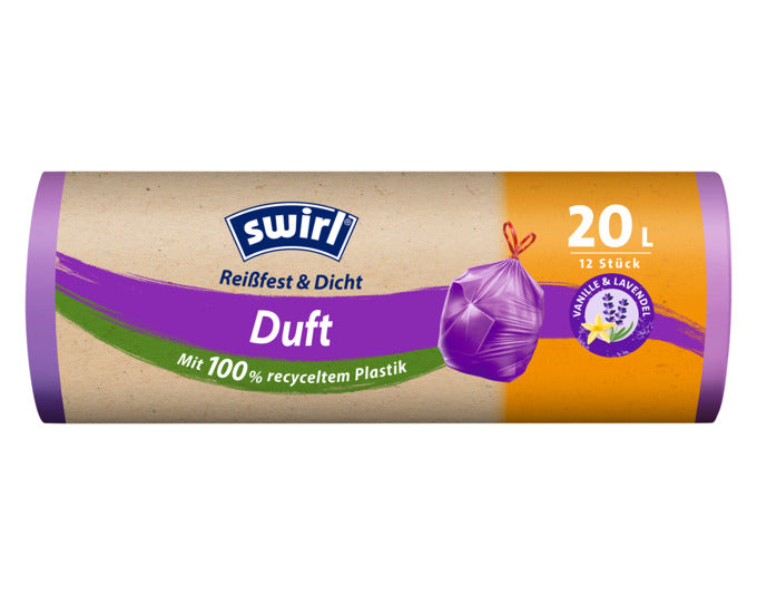 SWIRL Abfallsäcke Vanille Lavendel 20 in  präsentiert im Onlineshop von KAQTU Design AG. Reinigung & Wäsche ist von SWIRL