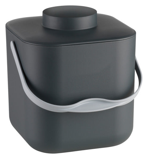 MÜLLEX Komposteimer Pot schwarz 5 l in  präsentiert im Onlineshop von KAQTU Design AG. Gartenutensilien ist von MÜLLEX